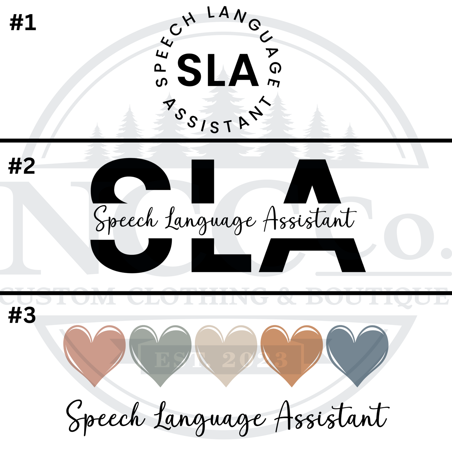 SLA T-Shirt  (Centre Chest Designs)