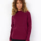 Kanita Knit Sweater - Dark Red