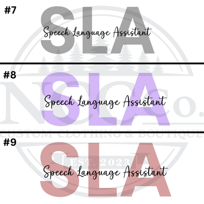 SLA Crewneck (Centre Chest Designs)