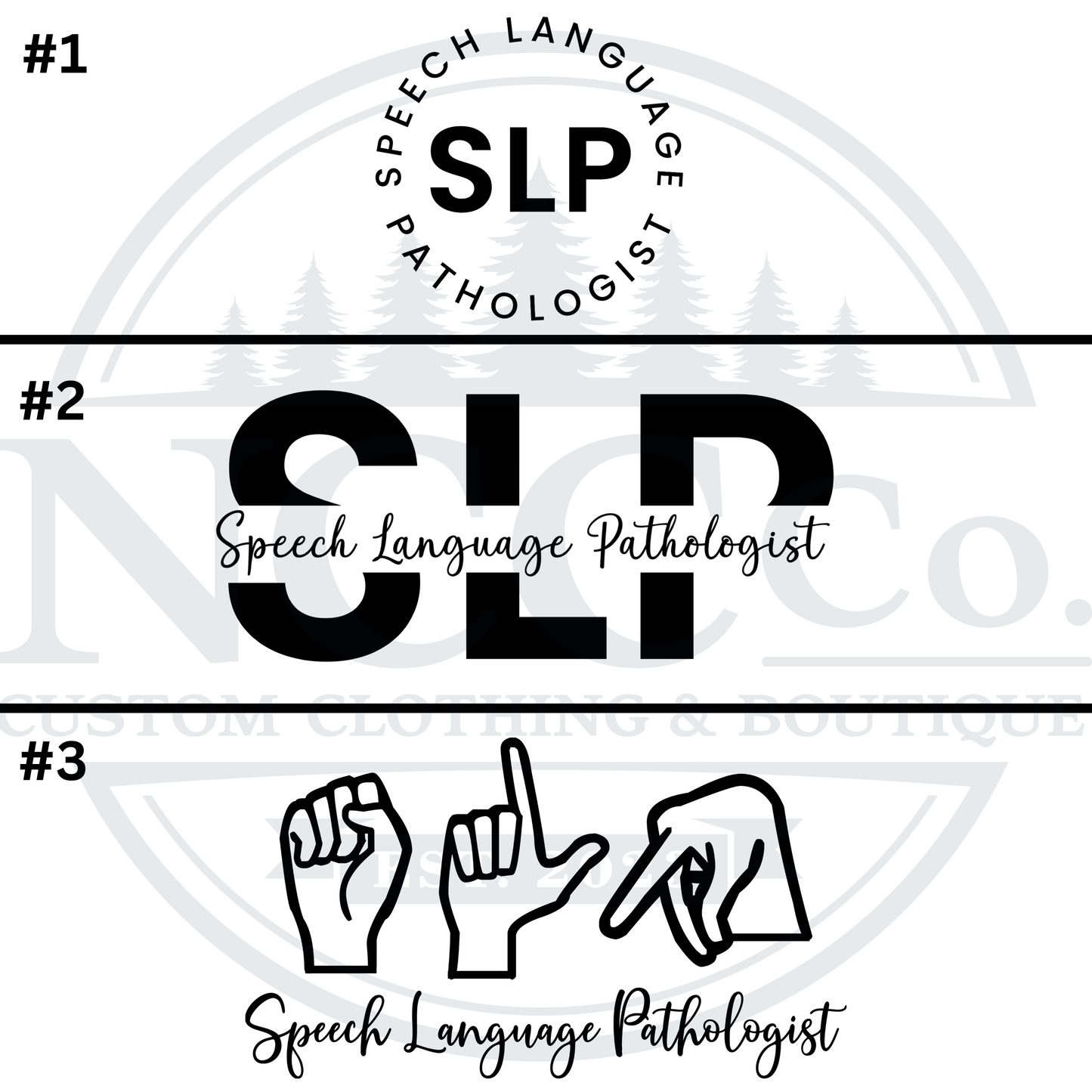 SLP T-Shirt  (Centre Chest Designs)