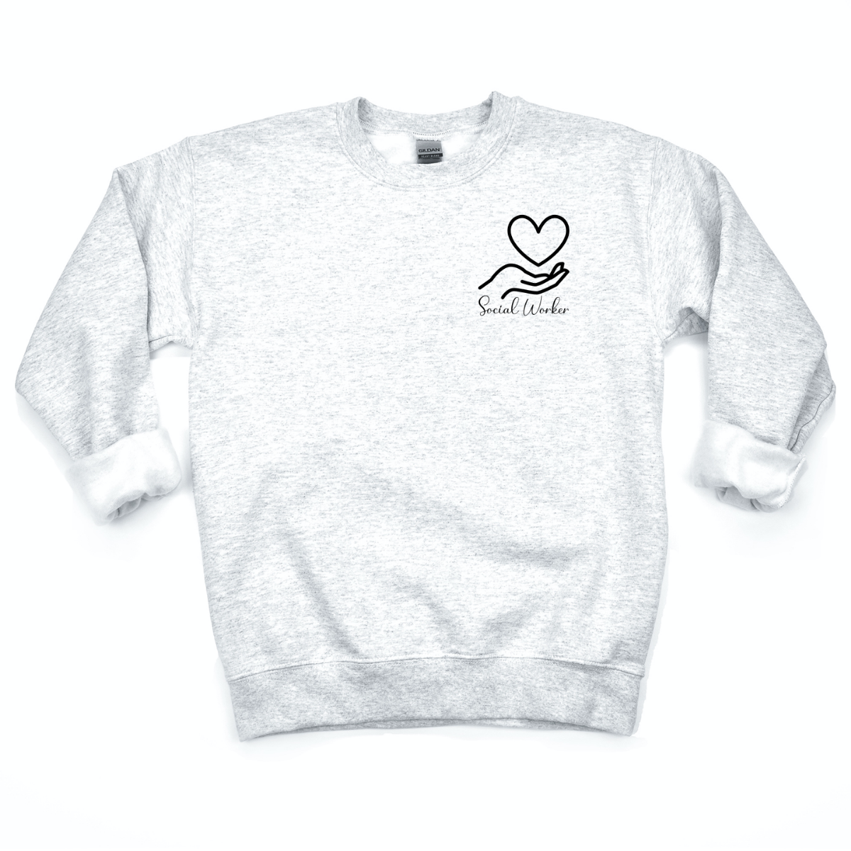 SW Pocket Size Heart Crewneck