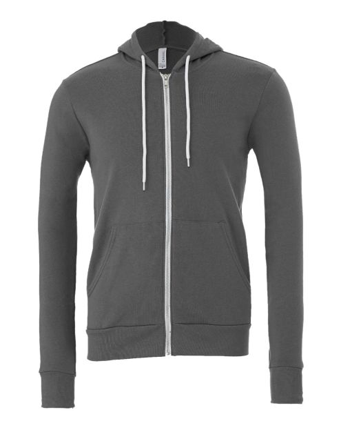 Unisex Bella+Canvas Full Zip Fleece Hoodie