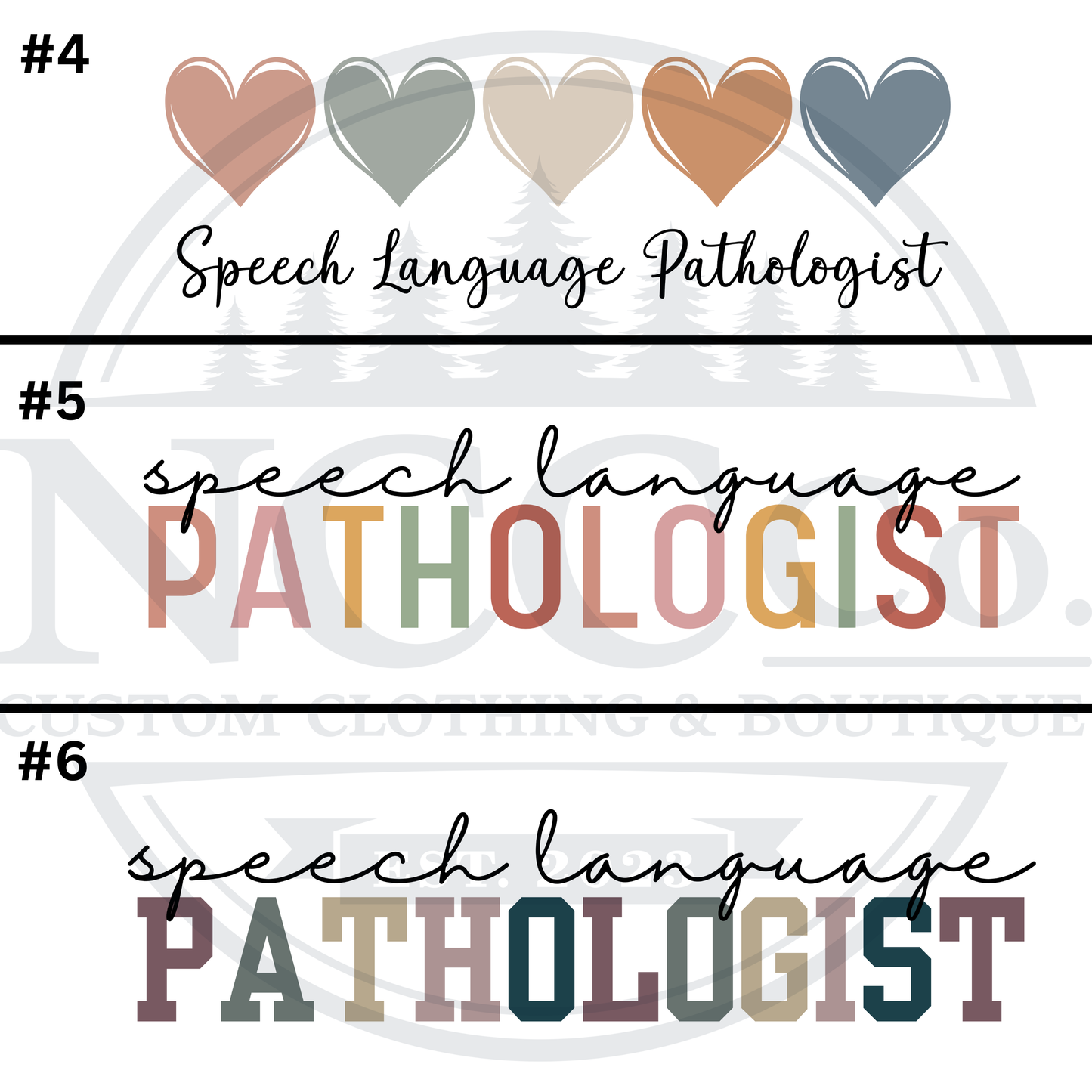 SLP T-Shirt  (Centre Chest Designs)