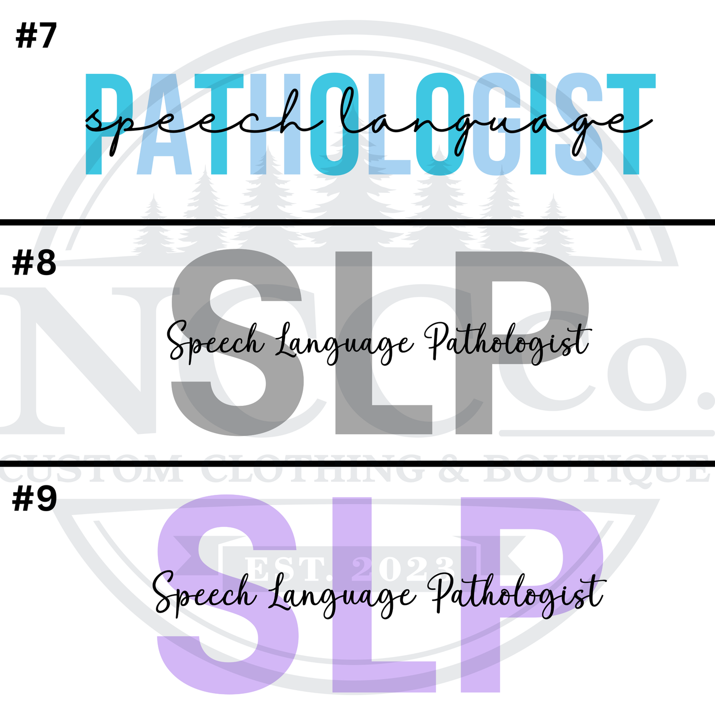 SLP T-Shirt  (Centre Chest Designs)