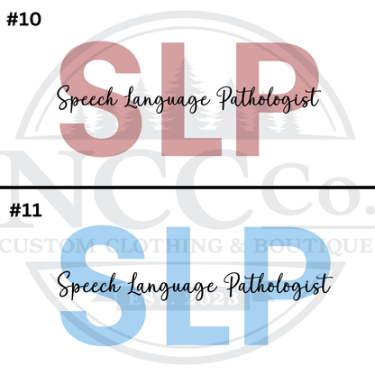 SLP T-Shirt  (Centre Chest Designs)