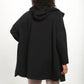 Mono B Curvy Longline Zip-Up Jacket with Hood