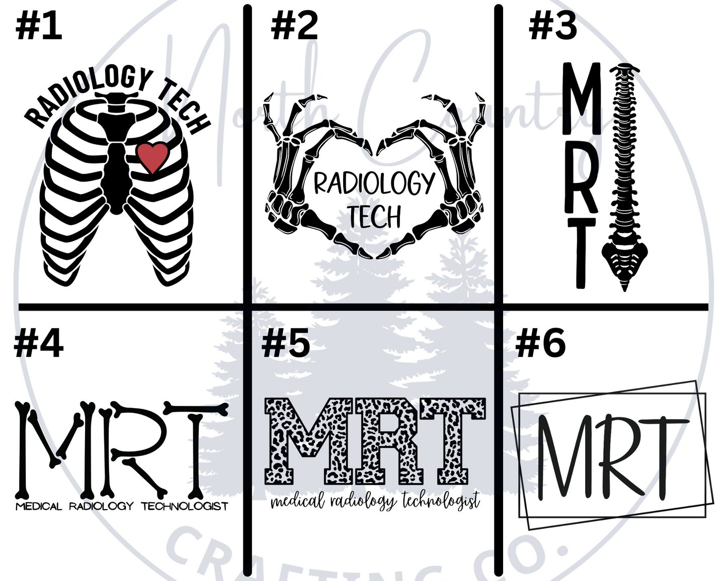 Radiology Technologist - Left Chest Designs