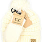 C.C Baby Pom Beanie and Mitten Set