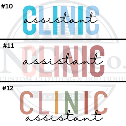 Clinic Assistant
