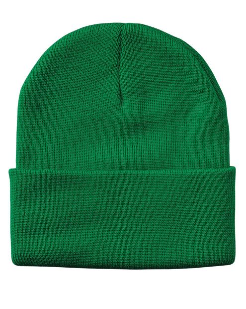 Sportsman 12" Solid Cuffed Beanie