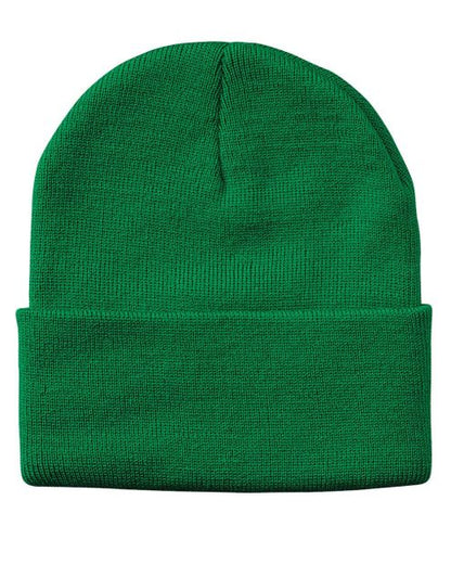 Sportsman 12" Solid Cuffed Beanie