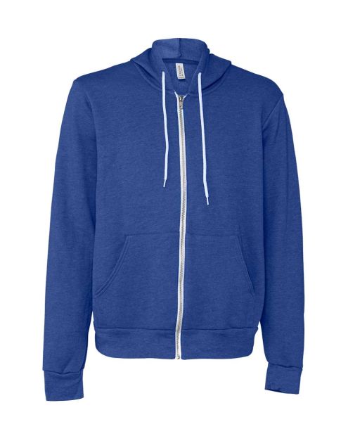 Unisex Bella+Canvas Full Zip Fleece Hoodie
