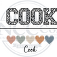 Cook - Centre Chest Designs