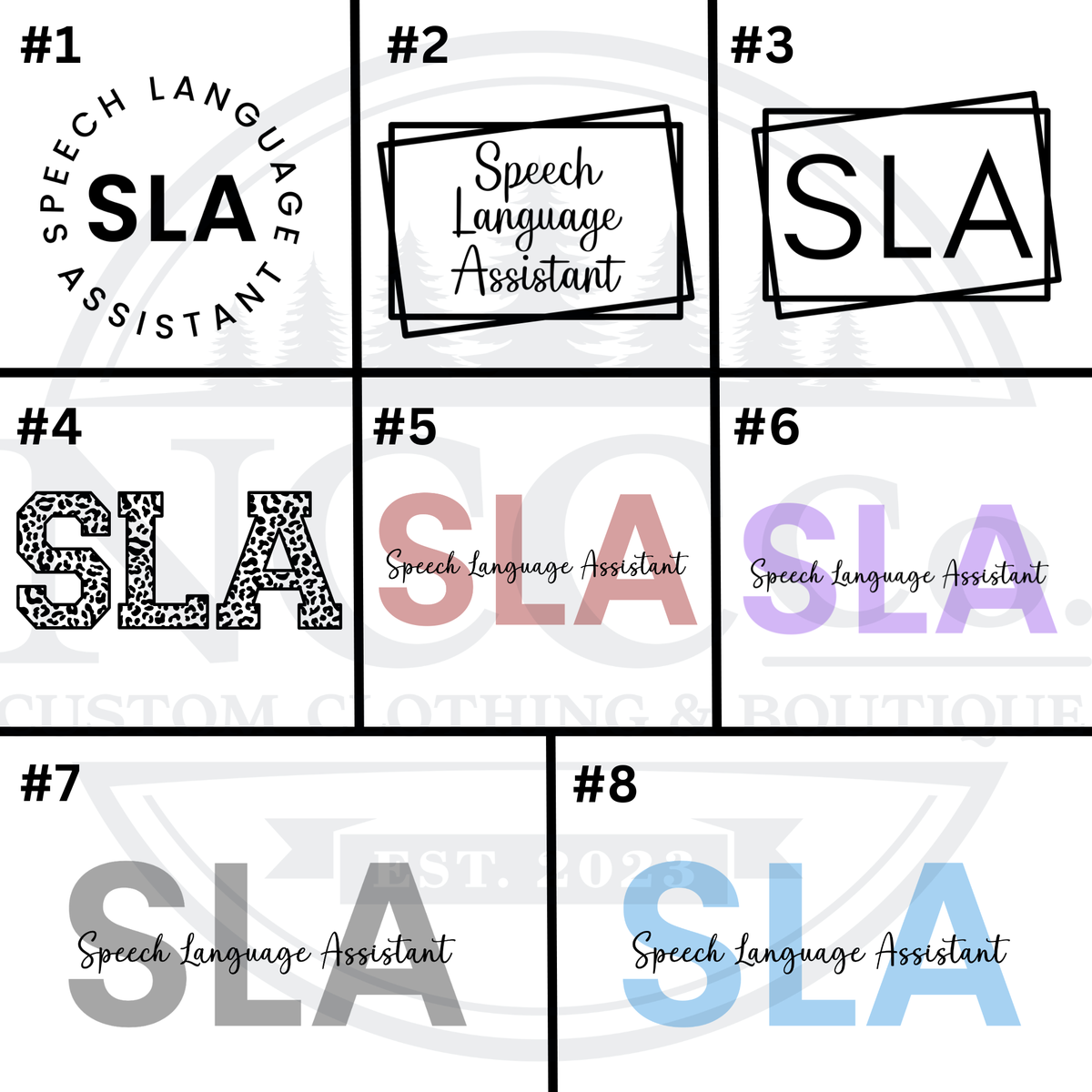 SLA Long Sleeve (Left Chest Designs)