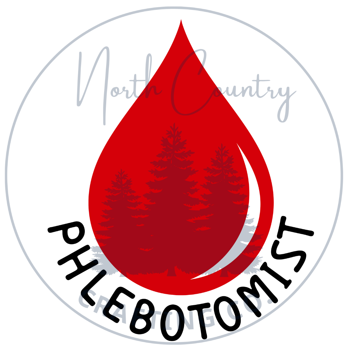 Phlebotomist Pocket Size Blood Drop T-Shirt