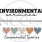 Environmental Services - Centre Chest Designs