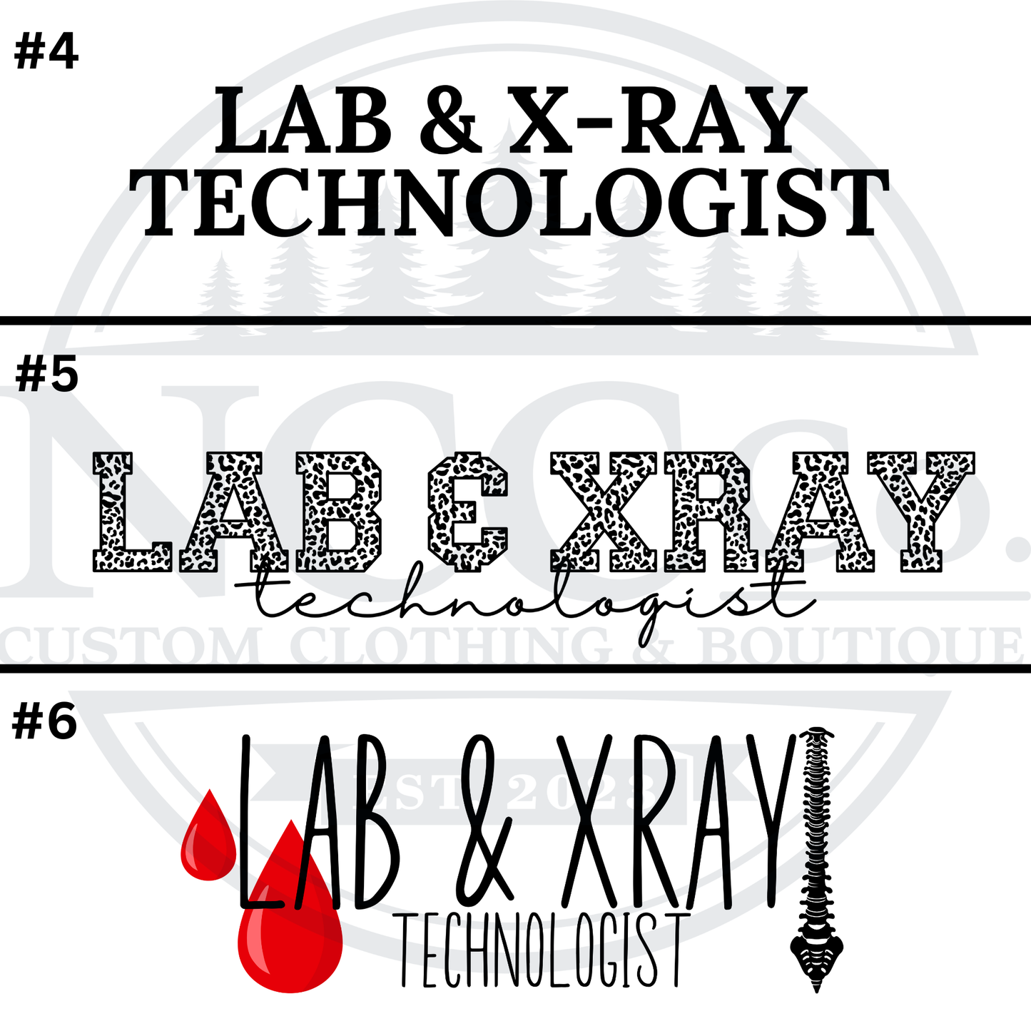 CLXT Centre Chest Designs (SACLXT Permanent Listing)