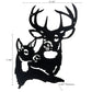 Metal Deer Wall Decor