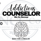 Addictions Counselor Centre Chest Designs