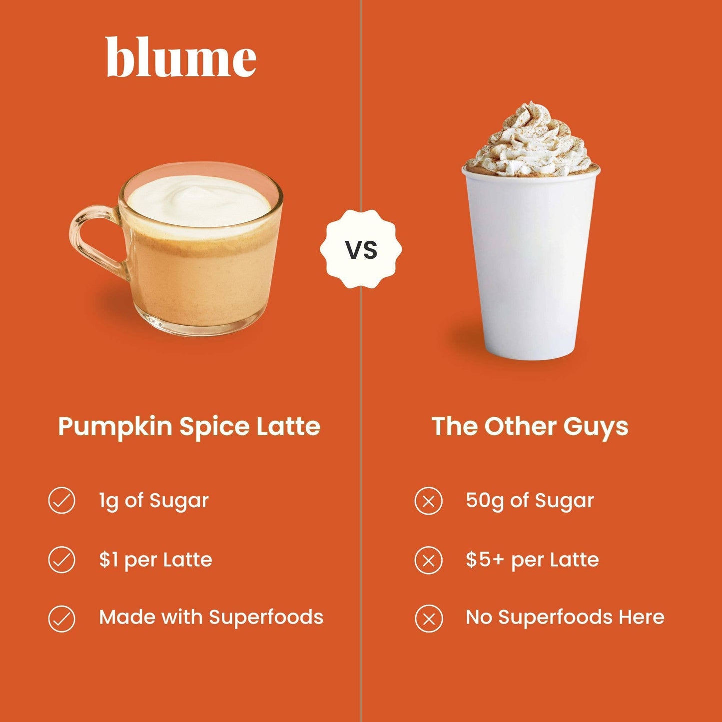Superfood Latte Powder -Pumpkin Spice