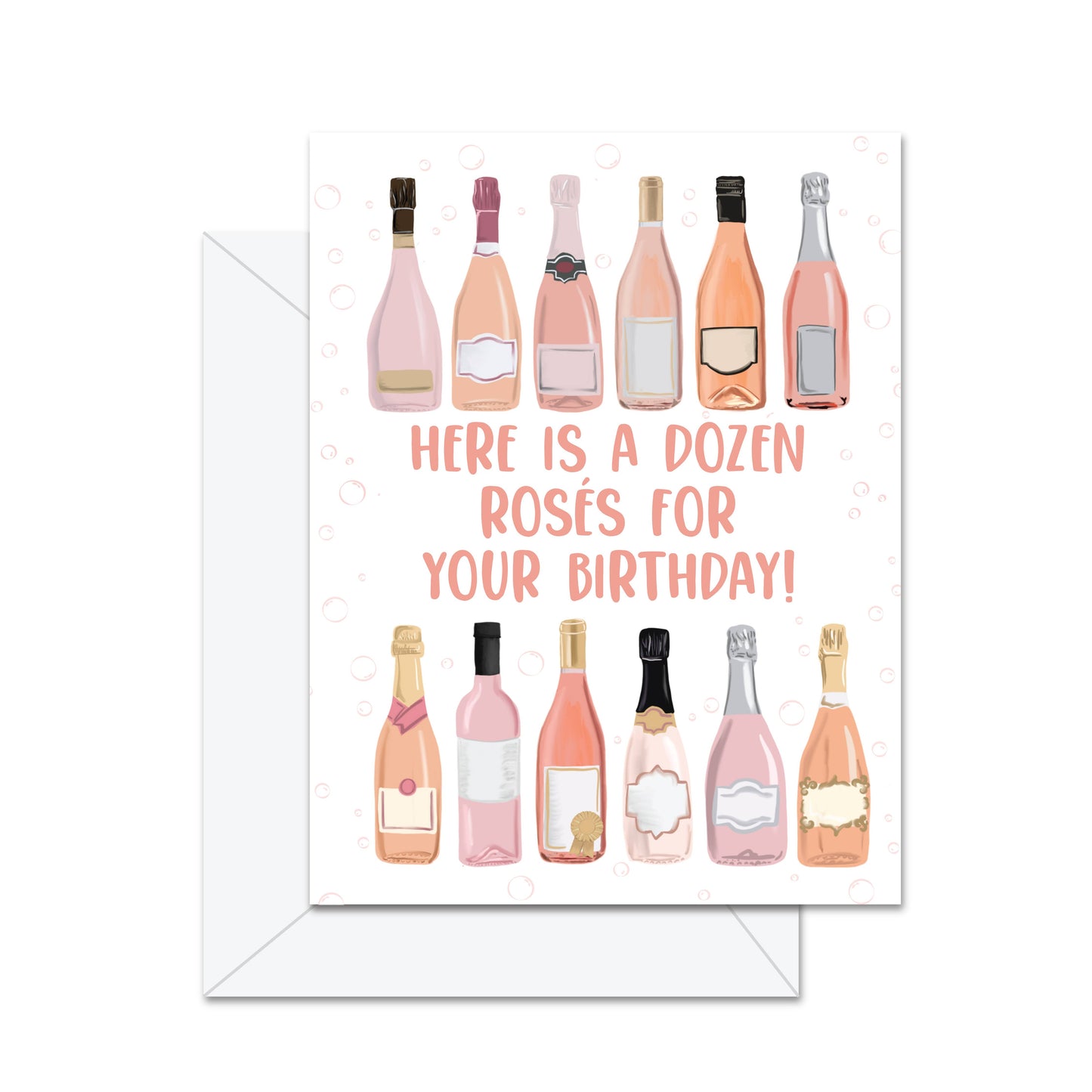 Greeting Card: Here Is A Dozen Roses For Your Birthday