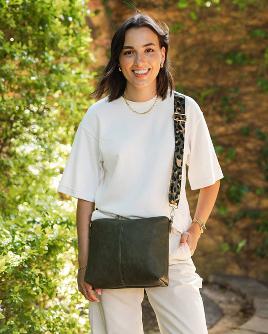 Daisy Tyler Crossbody Bag - Khaki