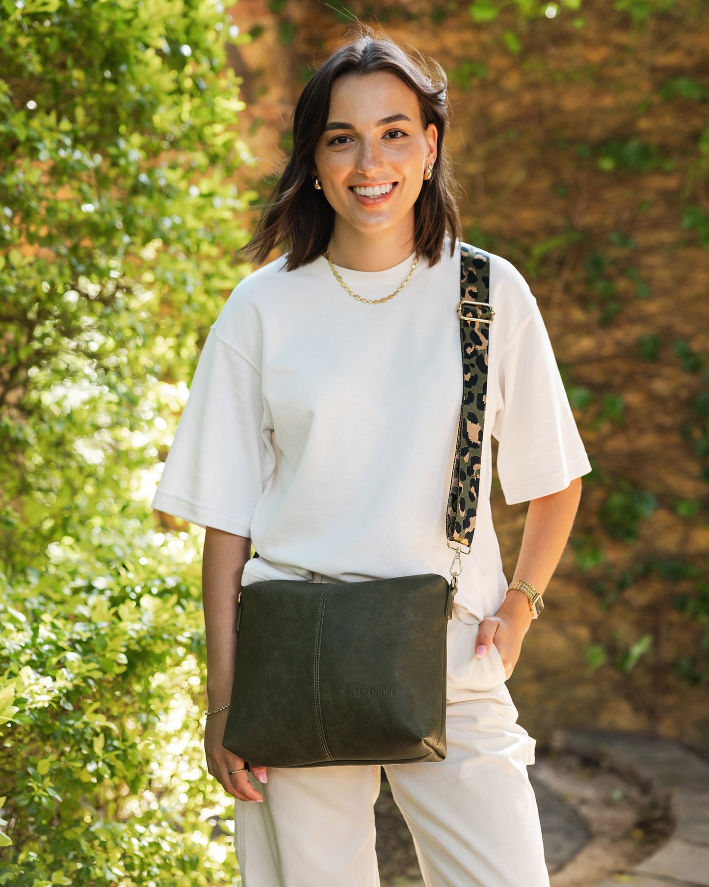 Daisy Tyler Crossbody Bag - Khaki
