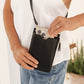 Suki RFID Phone Bag - Black