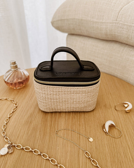 Trudy Jewelry Box - Natural Black