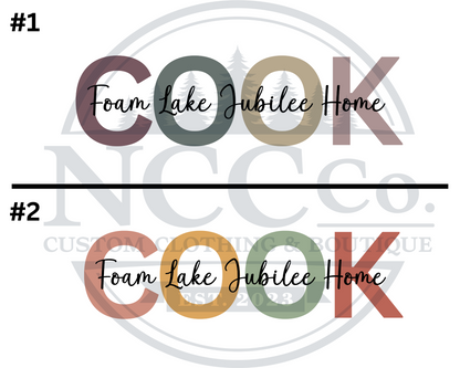 Left Chest Design - Cook & FLJH