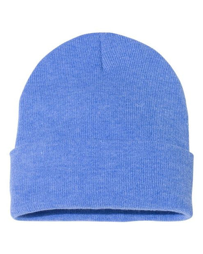 Sportsman 12" Solid Cuffed Beanie