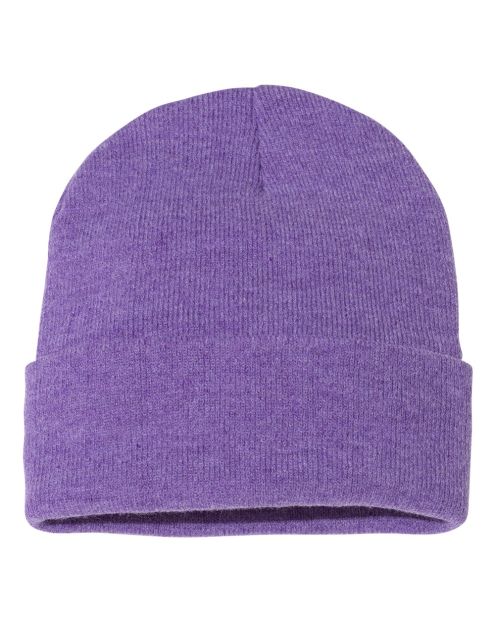 Sportsman 12" Solid Cuffed Beanie