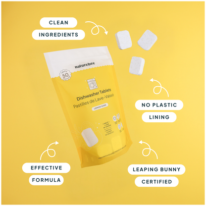 Dishwasher Tablets Lemon | MADE IN CANADA