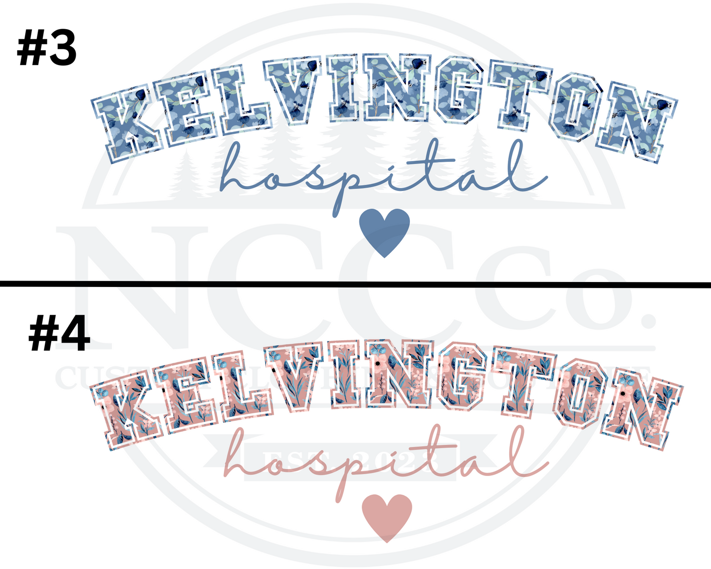 Kelvington Hospital Centre Chest Designs