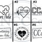 CCA Left Chest Designs