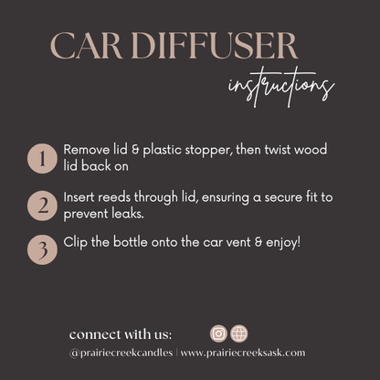 BEACH BUM | NON TOXIC VENT CLIP CAR DIFFUSER