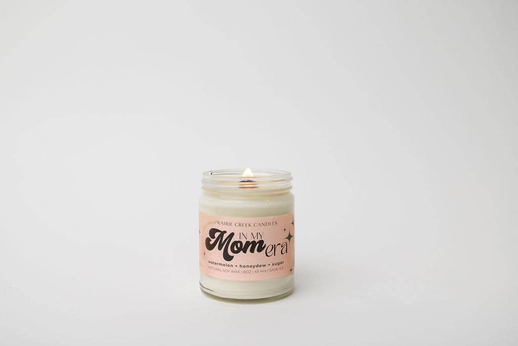 IN MY MOM ERA SOY WAX CANDLE: 8OZ