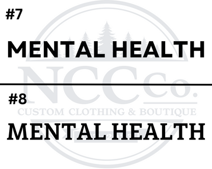 Generic Mental Health Centre Chest Designs
