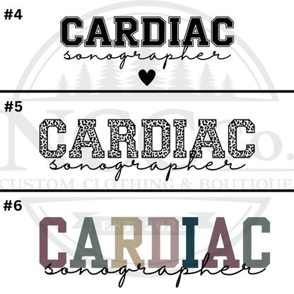 Echo - Centre Chest Designs