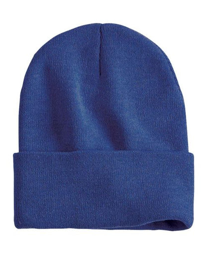 Sportsman 12" Solid Cuffed Beanie