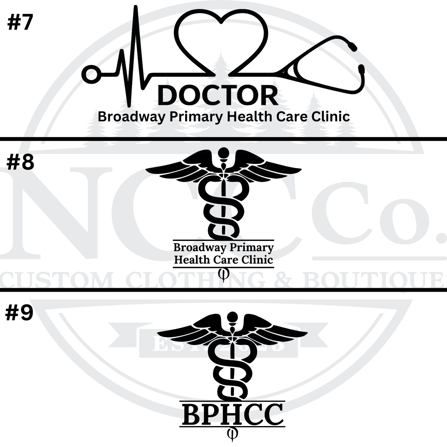 Unisex ATC Everyday Cotton - Centre Chest Design
