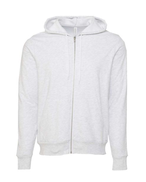 Unisex Bella+Canvas Full Zip Fleece Hoodie
