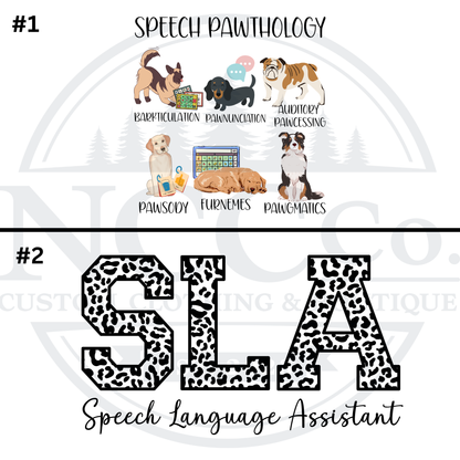 SLA T-Shirt  (Centre Chest Designs)