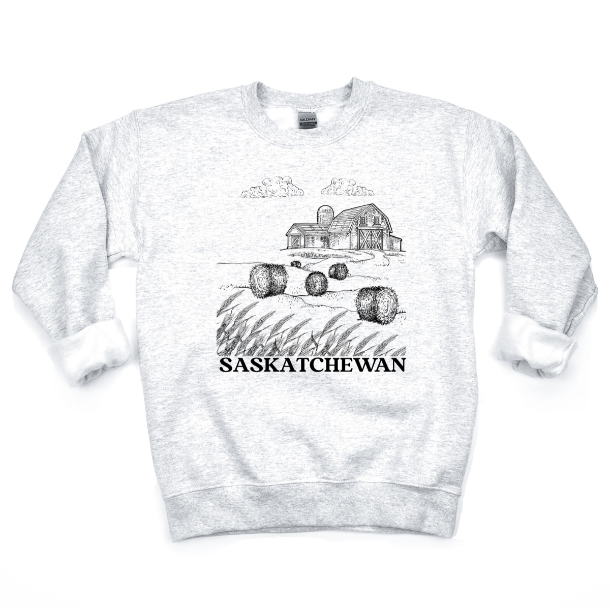 In Stock: Barn Scene Crewneck