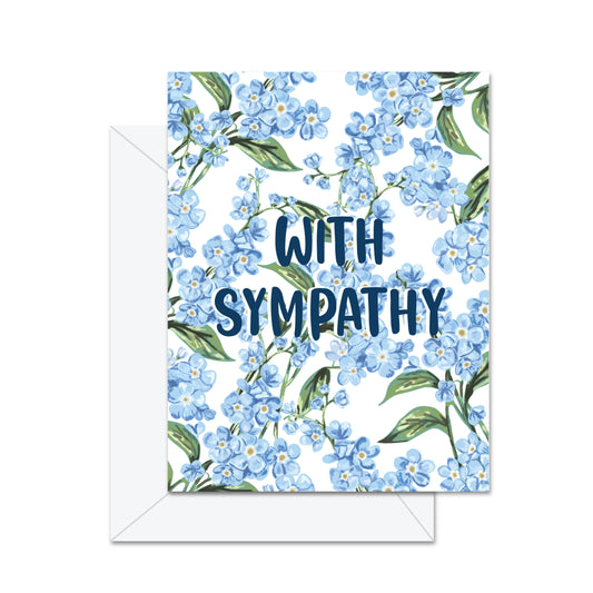 Greeting Card: With Sympathy