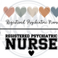 Psychiatric Nurse - Centre Chest Designs