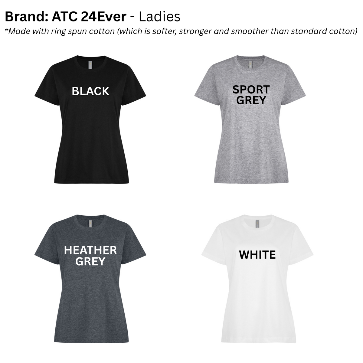 Ladies T-Shirt (New Logo Version)