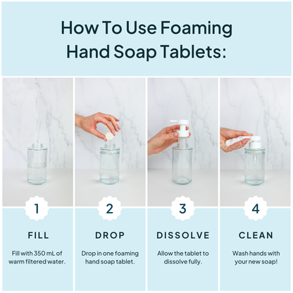 Warm Coconut Concentrated Foaming Hand Soap Refill Tablet