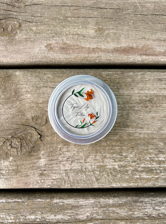Tiger Lily Tallow Lotion- Warm & Cozy