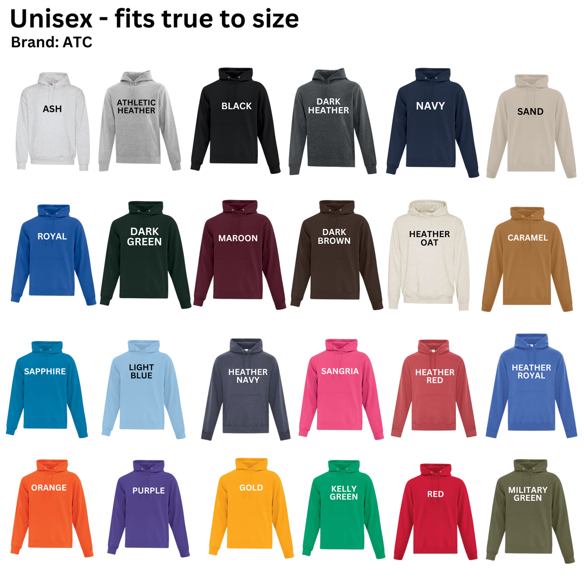 ATC Hoodie - Centre Chest Placement (EA)